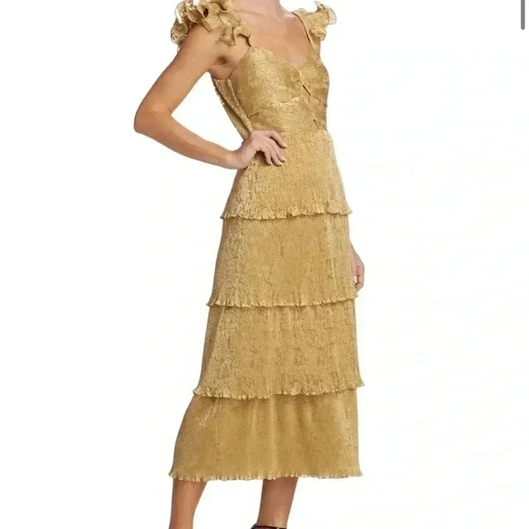 NWT SAYLOR SOMA TIERED DRESS - Picture 15 of 15